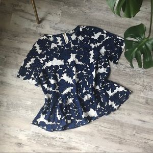 River Island Peplum Top